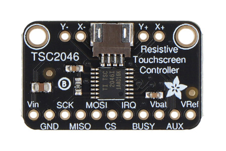 Resistiver Touchscreen Controller - TSC2046 - SPI - Adafruit 5767