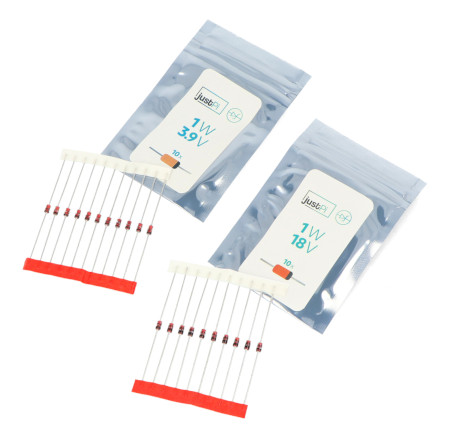 Zenerdioden-Set 1 W - verschiedene Typen