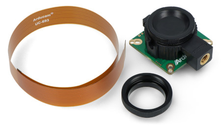 Kamera IMX477 12,3 MPx HQ z adapterem C-CS i mocowaniem do statywu - do Raspberry Pi - Arducam B024001