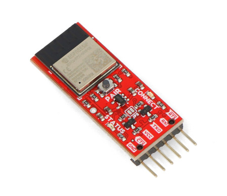SparkFun BlueSMiRF v2 ist ein Entwicklungsboard, das mit dem ESP32-PICO-MINI-02 Chip ausgestattet ist