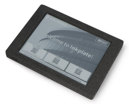 Inkplate 6 z obudową - wyświetlacz e-paper 6'' 800 x 600 px - ESP32 - do Arduino - Soldered 333233