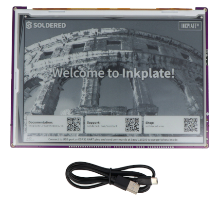 Inkplate 10 – E-Paper-Display 9,7 Zoll, 1200 x 820 px – ESP32 – für Arduino – verlötet 333241