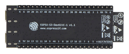 ESP32-S3-DevKitC-1-N8R8 - WiFi + Bluetooth - płytka rozwojowa z układem ESP32-S3-WROOM-1