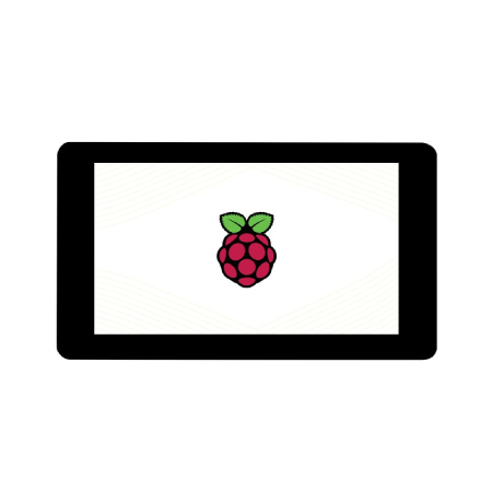 Touchscreen - 7'' TFT 800 x 480 px DSI kapazitives LCD für Raspberry Pi - Waveshare 19885