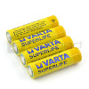Vier AA-Batterien - die beliebten großen Sticks