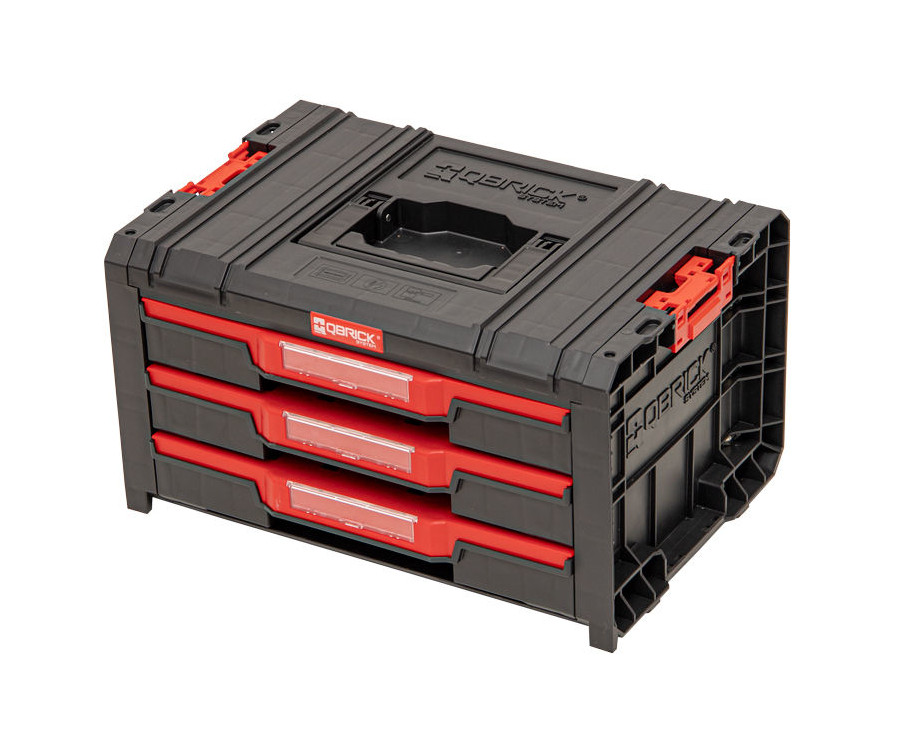 Pro Drawer Toolbox Expert - 3 System Qbrick