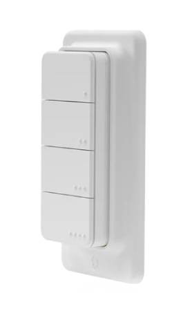 Shelly Shutter + BLU RC Button 4 - 2x sterownik rolet + pilot aktywacji akcji i scen - WiFi / Bluetooth