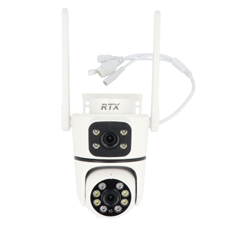 Tuya - Intelligente Outdoor-IP-Kamera 350° WiFi P2P - RTX SmartCam Ai35