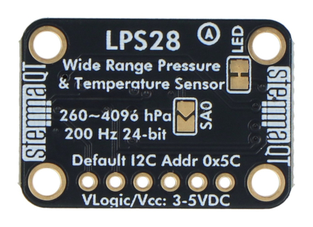 LPS28DFW - I2C-Drucksensor - STEMMA QT / Qwiic - Adafruit 6067
