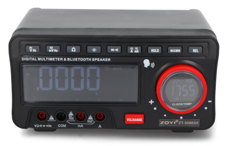 True-RMS-Multimeter mit Bluetooth-Lautsprecher – ZOYI ZT-5566S