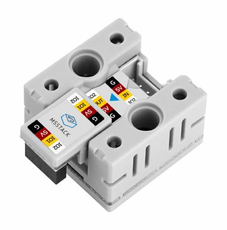 Chain Mono – 8x8 LED-Matrix mit weißen Dioden – UART – M5Stack U217