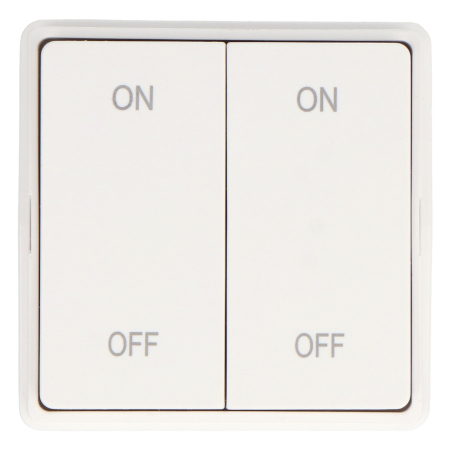 Fernbedienung – Zweikanal-Kinetiktaste – 2,4 GHz Funkfrequenz für RTX-Module – RTX RFR2K