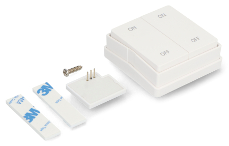 Fernbedienung – Zweikanal-Kinetiktaste – 2,4 GHz Funkfrequenz für RTX-Module – RTX RFR2K